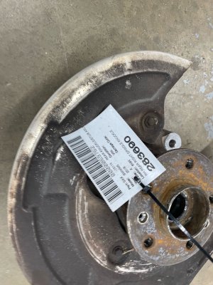2017-2023 Maserati Levante Suspension Spindle Knuckle Assembly - Rear, Right (Passenger) (Used OEM)