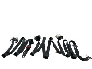 2022-2024 Ford F-150 Lightning Seat Belt Assembly Set - Rear, Left (Driver) (Used OEM)