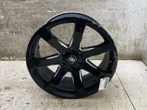 2011-2024 Dodge Durango Black 22x9.5 7-Spoke Black Rhino Mozambique Aftermarket Wheel (Used OEM)