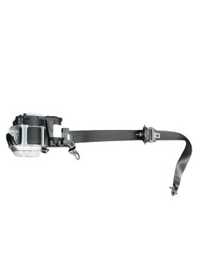 2025 BMW X3 Black Seat Belt Assembly with M Sport Tri-Color Stitching - Front (Used OEM)