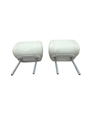 2023-2025 Toyota Sequoia Black Leather Headrest Set - Front, Right (Passenger) (Used OEM)