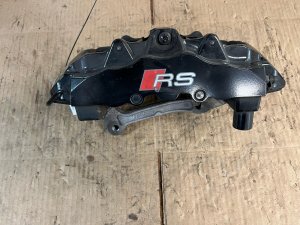 2019-2022 Volkswagen Tiguan Black Disc Brake Caliper - Front, Left (Driver) (Used OEM)