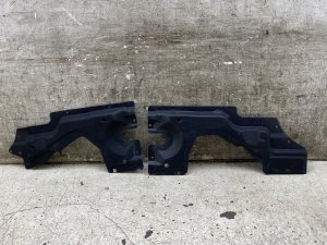 2017-2025 Audi Q7 Underbody Splash Shield Guard Trim Cover Panel Set - Rear (Used OEM)