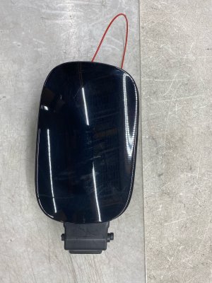 2016-2020 Bentley Bentayga Beluga (Black) Fuel Filler Door with Pocket and Cap (Used OEM)