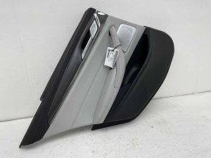 2017-2023 BMW 535i Silver Door Interior Trim Panel - Rear, Left (Driver) (Used OEM)