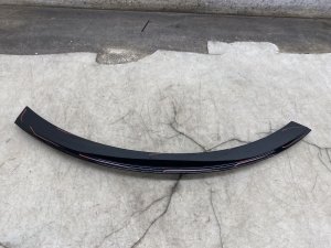 2016-2020 Bentley Bentayga Beluga (Black) Quarter Panel Wheel Arch Molding - Rear, Right (Passenger) (Used OEM)