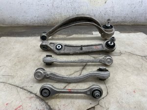 2016-2025 Audi Q7 Upper and Lower Control Arm Set - Front, Left (Driver) (Used OEM)