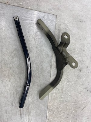 2016-2020 Bentley Bentayga Headlight Mounting Bracket Set - Front, Right (Passenger) (Used OEM)