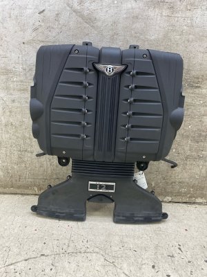 2017-2020 Bentley Bentayga Air Filter Cleaner Box Housing with Air Intake Tube (Used OEM)