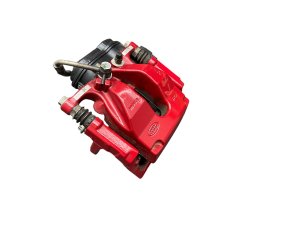 2019-2021 Land Rover Discovery Red Disc Brake Caliper with Parking Brake Actuator - Rear, Right (Passenger) (Used OEM)