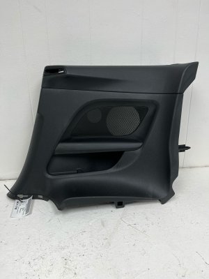 2016-2023 Audi TT Black Inner Quarter Door Trim Panel Cover - Rear, Right (Passenger) (Used OEM)