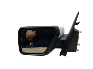 2022-2024 Ford F-150 Lightning Star White Power Folding Door/Side View Mirror with Memory Blind Spot Alert and Camera - Left (Driver) (Used OEM)