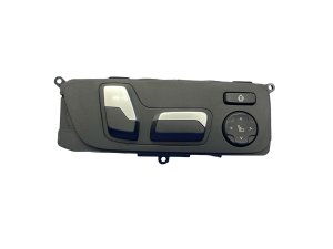 2019-2026 BMW M8 Black Seat Adjustment Control Switch Panel - Front (Used OEM)