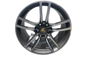 2019-2023 Porsche Cayenne 21x11 5 Double Spoke Titanium Alloy Wheel - Rear (Used OEM)