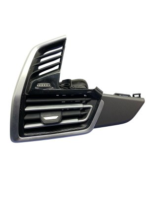 2020-2023 BMW X6 Black Dashboard Heater and AC Air Vent Grille - Front (Used OEM)