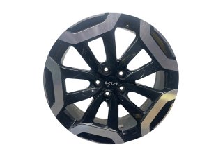 2023-2025 Kia Telluride Black 20x7.5 5 Double-Spoke Machined Black Alloy Wheel (Used OEM)