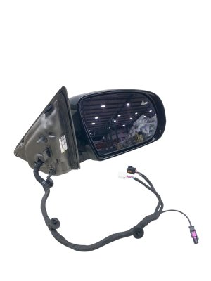 2022-2025 Jeep Wagoneer Gray Power Folding Heated Blind Spot Door/Side View Mirror with Camera - Front, Right (Passenger) (Used OEM)