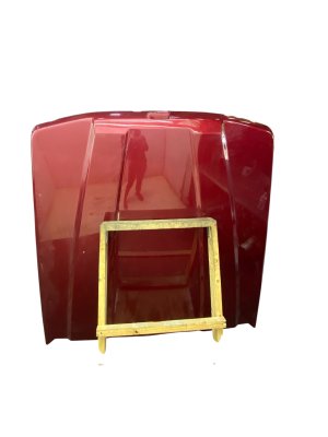 2015-2020 Ford F-150 Red Hard One-Piece Tonneau Cover (Used OEM)