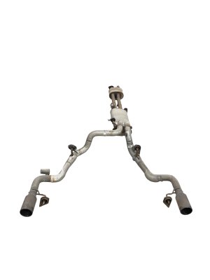 2017-2020 Ford F-150 Exhaust Muffler and Resonator Assembly with Tips (Used OEM)