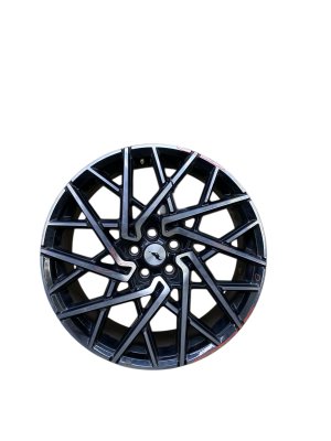 2021-2023 Ford Mustang Mach-E Black 20x8 20-Spoke Machined Black Alloy Wheel (Used OEM)