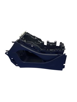 2023-2025 Hyundai Palisade Black Center Console Cup Holder and Wireless Charger Storage Bin - Front (Used OEM)
