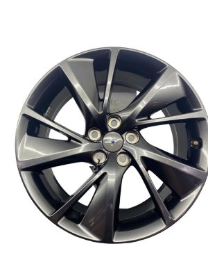 2022-2024 Genesis G70 Black 19x8.5 5 V-Spoke Rear Alloy Wheel (Used OEM)