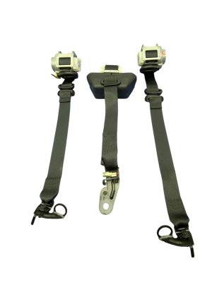 2022-2025 Ford F-150 Lightning Black Seat Belt Retractor Set - Rear (Used OEM)