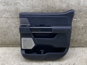 2022-2025 Ford F-150 Lightning Black Door Interior Trim Panel with 20 Speaker System - Rear, Right (Passenger) (Used OEM)
