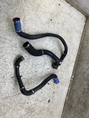 2022-2025 Lincoln Navigator Intercooler Inlet and Outlet Tube Set (Used OEM)