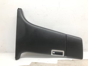 2006-2013 Bentley Flying Spur Black Lower B-Pillar Exterior Trim Panel with Air Vent (Used OEM)