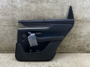 2024-2026 Mazda CX-90 Black Door Interior Trim Panel - Rear, Right (Passenger) (Used OEM)