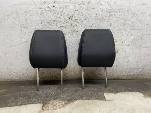 2025 Mazda CX-70 Black Seat Nappa Leather Headrest Set - Front, Left (Driver) (Used OEM)