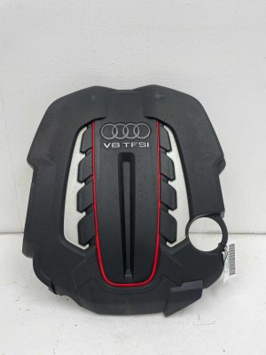 2013-2018 Audi A8 Red Engine Appearance Cover (Used OEM)