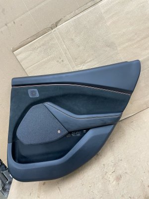2021-2025 Ford Mustang Mach-E Door Interior Trim Panel - Rear, Right (Passenger) (Used OEM)