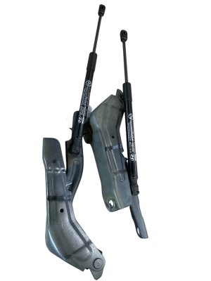 2019 Hyundai Santa Fe XL Hood Hinge Set - Front, Right (Passenger) (Used OEM)