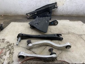 2025-2026 Mazda CX-70 Upper and Lower Suspension Control Arm Set - Rear, Left (Driver) (Used OEM)