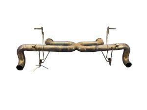 2008-2012 Audi R8 Titanium Exhaust Muffler and Pipe - Rear (Used OEM)