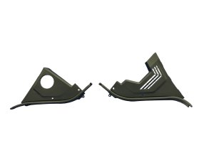 2022-2026 Genesis GV70 Black Engine Bay Trim Cover Panel Set - Front (Used OEM)