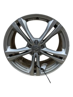 2016-2018 Audi S6 Silver 20x8.5 5 Double Spoke Silver Alloy Wheel (Used OEM)