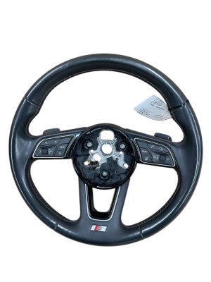 2018-2024 Audi S5 Black Steering Wheel with Controls (Used OEM)
