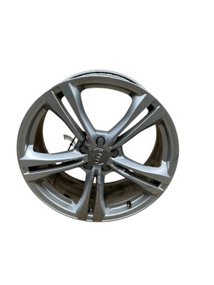 2016-2018 Audi S6 Silver 20x8.5 5 Double Spoke Silver Alloy Wheel (Used OEM)