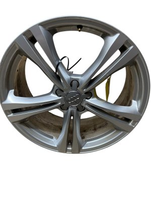 2016-2018 Audi S6 Silver 20x8.5 5 Double Spoke Silver Alloy Wheel (Used OEM)