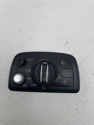 2012-2018 Audi A6 Main Headlight Switch Assembly (Used OEM)