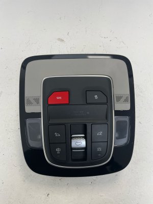 2021-2023 Hyundai Santa Fe Overhead Console with Dome Light and Sunroof Switch - Front (Used OEM)