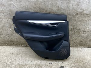 2019-2025 INFINITI QX50 Black Door Interior Trim Panel - Rear, Left (Driver) (Used OEM)