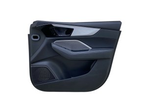 2022-2024 Acura MDX Ebony (Black) Door Interior Trim Panel with Technology Package - Front, Right (Passenger) (Used OEM)