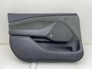 2021-2025 Ford Mustang Mach-E Gray Door Interior Trim Panel - Front, Left (Driver) (Used OEM)