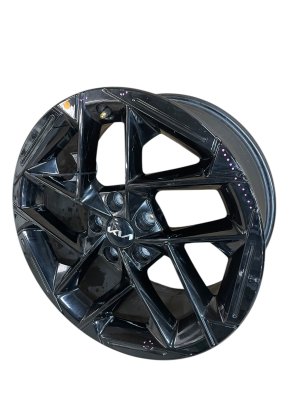 2025 Kia K4 Black 18x8 Gloss Black Alloy Wheel (Used OEM)