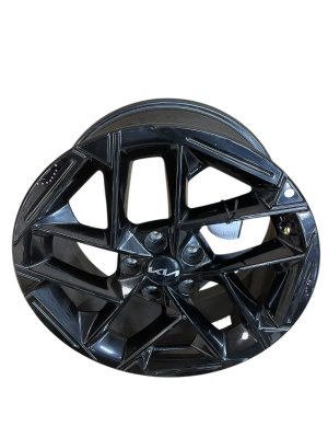 2025 Kia K4 Black 18x8 Gloss Black Alloy Wheel (Used OEM)