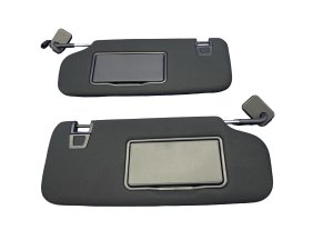 2020-2025 Ford Explorer Black Illuminated Sun Visor with Garage Door Opener - Right (Passenger) (Used OEM)